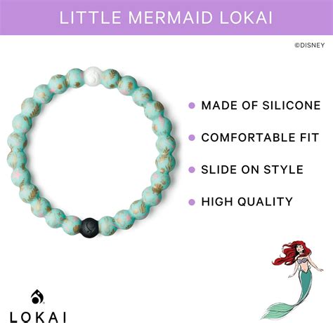 Buy Lokai Disney Princess Collection Silicone Bead Bracelet For Men And