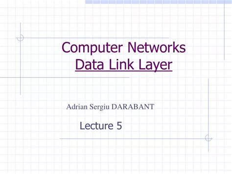 Ppt Computer Networks Data Link Layer Powerpoint Presentation Free