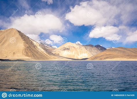 A View Of Pangong Lake In Ladakh Pangong Lake Or Pangong Tso It S One