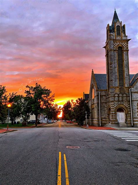 Portsmouth, Sunset from a week ago : r/norfolk