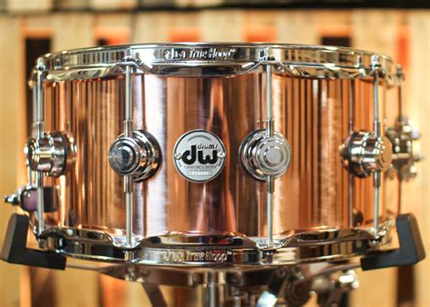 Dw 6 5x14 Collector S Polished Copper Snare Drum Drvp6514spc The Dw Store