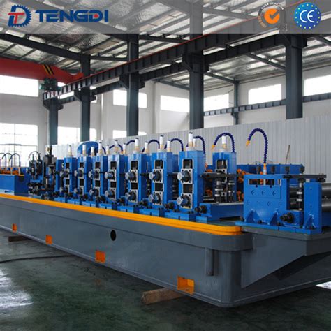 Hg High Frequency Welding Erw Steel Tube Mill Steel Tube Making