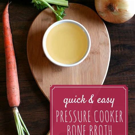 Quick And Easy Pressure Cooker Bone Broth Recipe Delicious Obsessions® Real Food Gluten