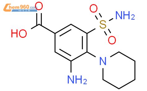 28395 55 3 Benzoic Acid 3 Amino 5 Aminosulfonyl 4 1 Piperidinyl