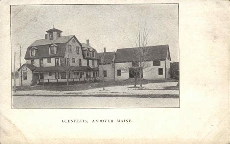 Andover Maine Me Glenellis C1910 Vintage Postcard Ebay