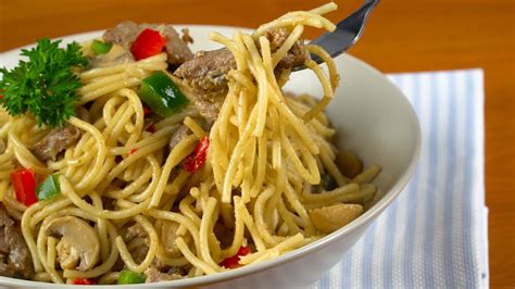 Spaghetti Bumbu Rendang Harmoni Dua Dunia Yang Begitu Lezat Begitu