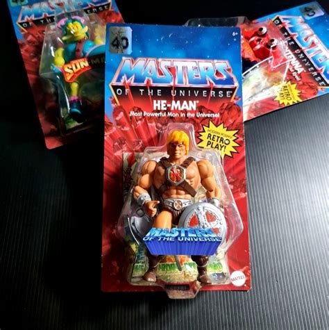 MISB Mattel Masters Of The Universe MOTU Origins He Man Most Powerful