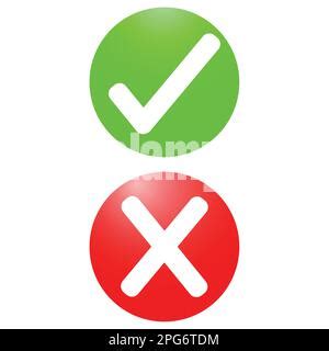 Set Yes And No Or Right And Wrong Sign Approved And Rejected Set Of