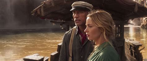 Emily Blunt And Dwayne Johnson In Jungle Cruise Trailer