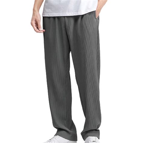 Pedort Plus Size Cargo Pants For Men Mens Regular Fit Straight Leg Flat Front Pant Dark Grays