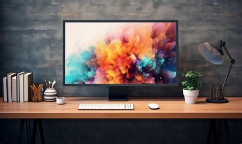 Premium AI Image | Apple iMac Pro Display XDR mockup