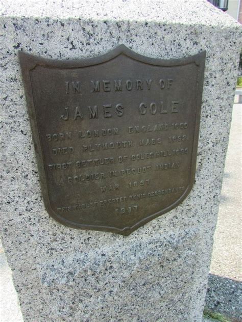 James Cole Historical Marker