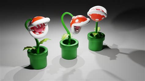 Artstation Piranha Plant From Mario Resources