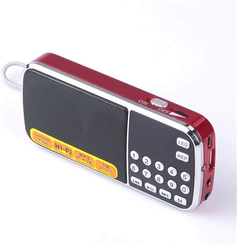 Amazon Mfine Portable Mini Usb Fm Radio Speaker Music Player Micro