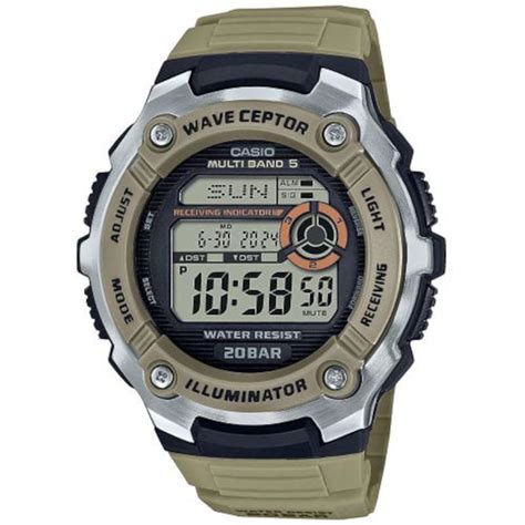 Reloj Casio Wave Ceptor Hombre Wv R Aef Joyer A Oliva