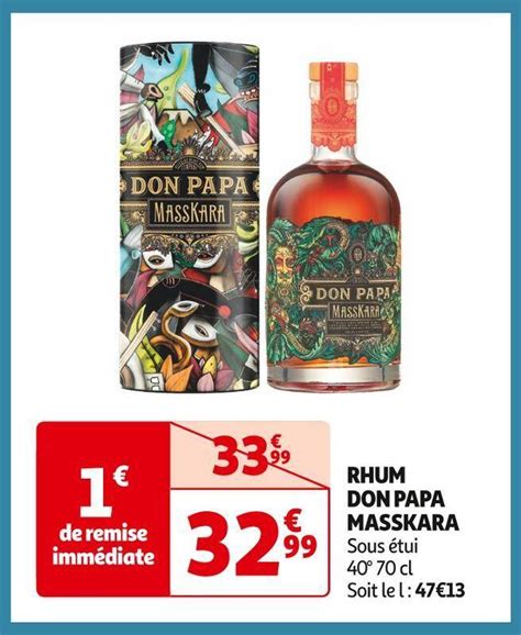 Promo Don Papa Rhum Masskara Chez Auchan Supermarch