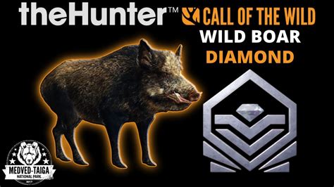 Diamond Wild Boar Light Brown In Thehunter Call Of The Wild