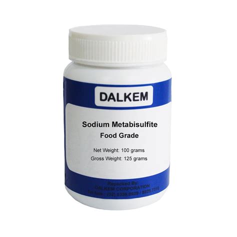 Dalkem Sodium Metabisulfite Food Grade Shopee Philippines