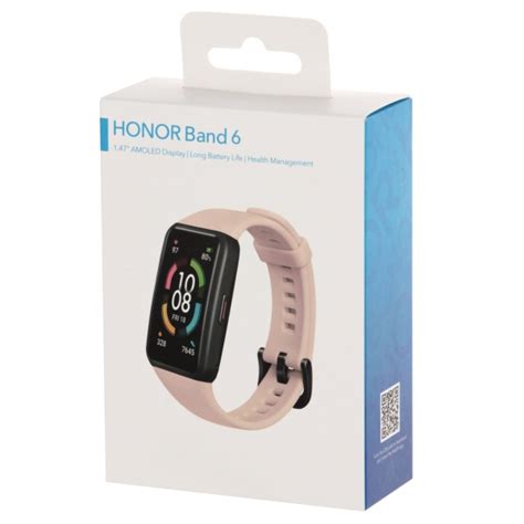 Смарт браслет Honor Band 6 Coral Pink ARG B39 купить в Москве цены