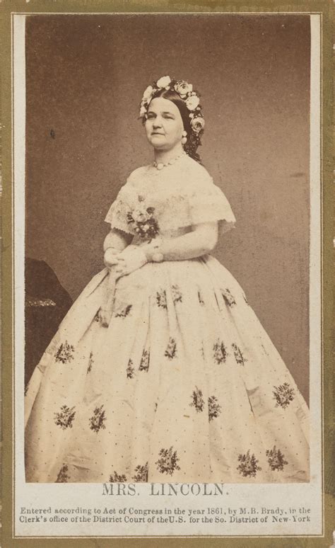 Mary Todd Lincoln | First Ladies of the United States exhibition ...