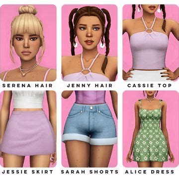 Serenityxaretha Idoru Collection Arethabee Sims Teen Sims