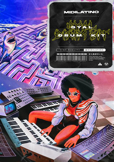 Afrobeats Drum Kit | Gyal Drum Kit | @Midilatino﻿