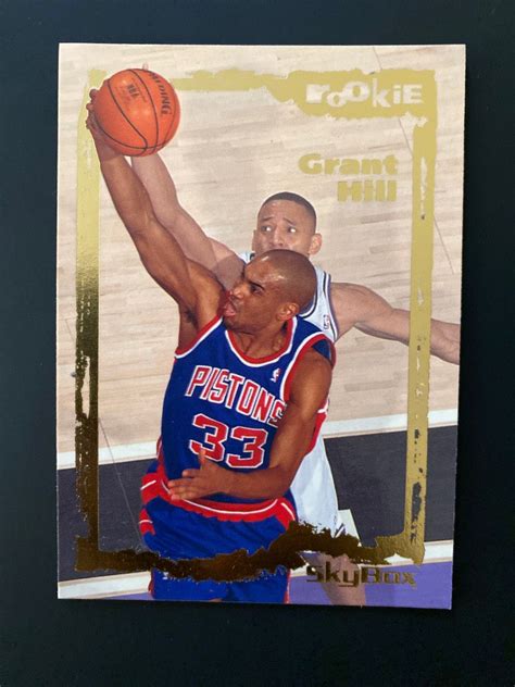 Grant Hill Emotion Rookie Nba Cards Hobbies Toys Toys Games On