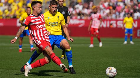 LaLiga Girona Cádiz Crónica y resumen