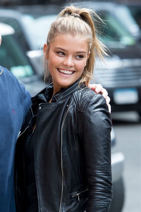 Leather Jacket Ana Sofia Nina Agdal Barbara Palvin Celebrites