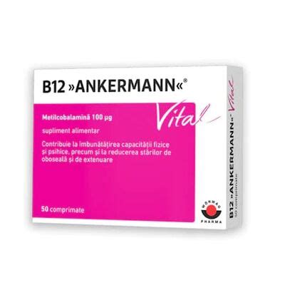 Vitamina B12 Vital 50 Comprimate Worwag Pharma Drsam Ro