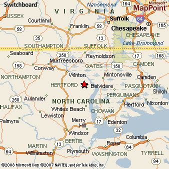 Where Is Harrellsville North Carolina See Area Map More