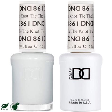 Dnd Duo Gel And Nail Polish Set Sheer Collection Tie The Knot 861 2