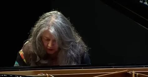 Martha Argerich Plays Bach Partita In C Minor BWV 826 Capriccio