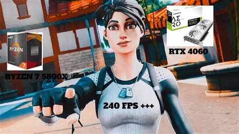 RTX 4060 R7 5800X Fortnite CHAPTER 5 Performance Mode FPS TEST