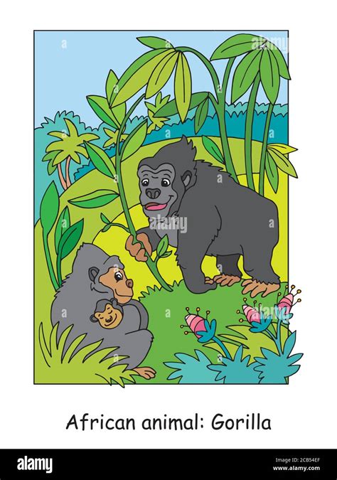 Gorilla cartoon hi-res stock photography and images - Alamy