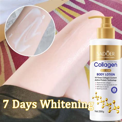 300g SADOER Permanent Whitening Body Lotion Collagen With Glutathione