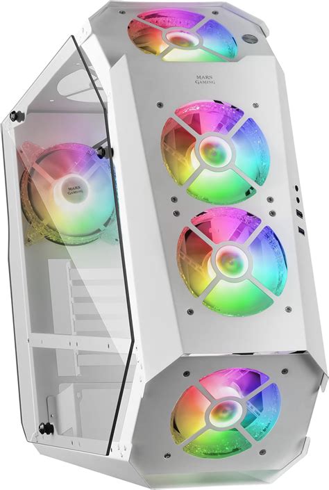 Aerocool Cylon Mid Tower Rgb Pc Gaming Case Atx Full Tempered Glass