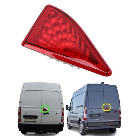 Rear Central Brake Light Housing For Renault Master Mk