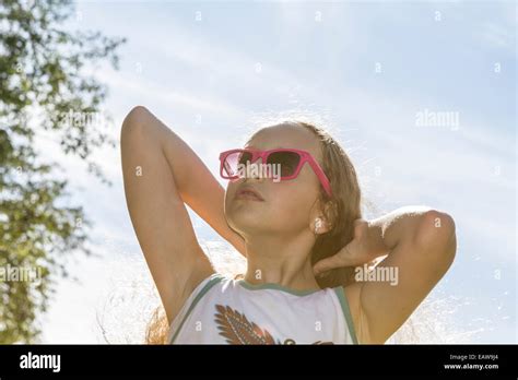Fille blonde chaude Banque de photographies et dimages à haute résolution Alamy