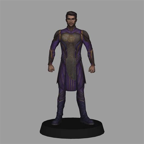 Stl File Kingo Eternals Low Poly 3d Model 🎲 ・3d Printing Design To