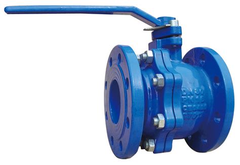 DIN Cast Iron Flange End Ball Valve Cast Iron Pn10 Pn16 Ball Valve