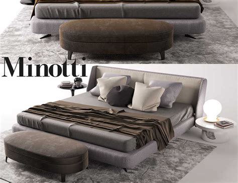 Minotti 3d Models For Free Collection Part 3 9 Images Behance