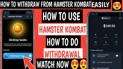 How To Withdraw Hamster Kombat Coins Hamster Kombat Withdrawal How