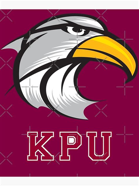 Kwantlen Polytechnic University Eagle Color Poster For Sale By