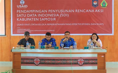 Pemkab Samosir Bersama Usaid Erat Gelar Pendampingan Penyusunan Rencana