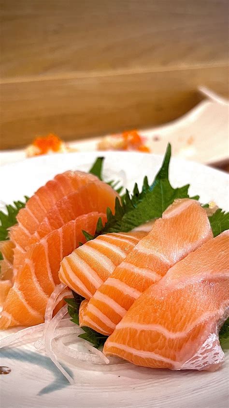 Japanese Cuisine Salmon Sashimi Free Photo On Pixabay