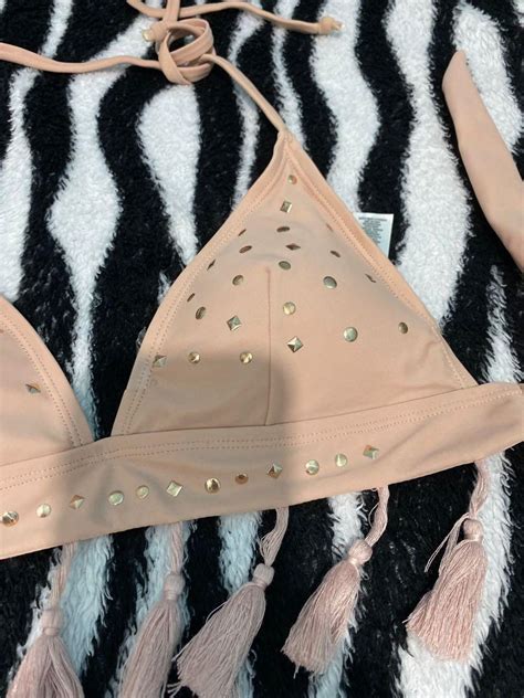 Tassel Bikini Women S Fashion Swimwear Bikinis Swimsuits On Carousell