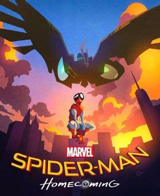 Stunning Posters For Every Spider Man Movie By Lyle Cruse Artofit