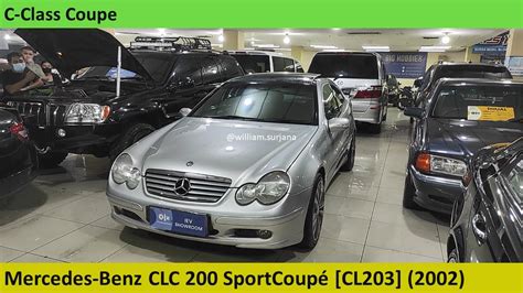 Mercedes Benz Clc Sportcoup Cl Review Indonesia