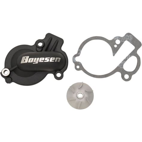 WATER PUMP COVER IMPELLER KIT SUPERCOOLER ALUMINUM BLACK